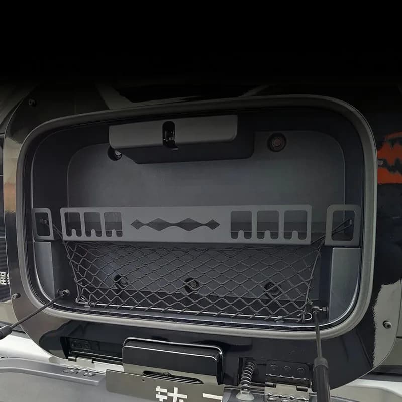 For BYD 2025-2026 Formula Leopard T7 Aluminum alloy material for the partition of the small backpack in the trunk