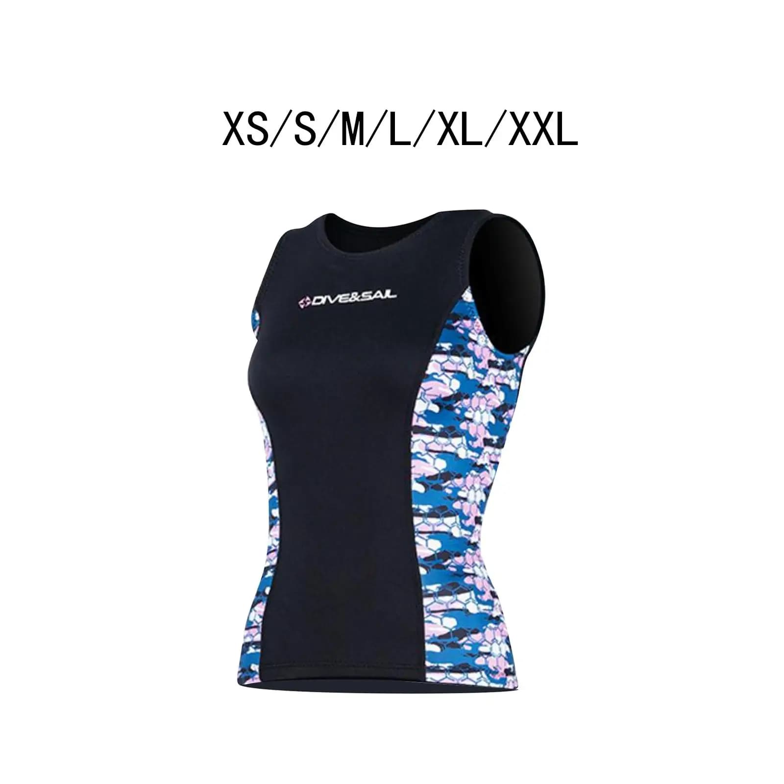 Women's Top Soft Surf Top Diving vest Sauna Snorkeling