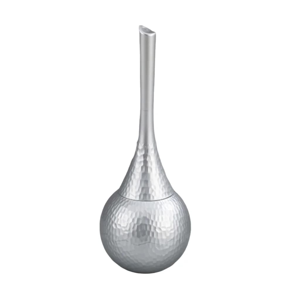 New Golden High-end Cleaning Brush Long Handle with Base Holder Toilet Brush Non-Scratch Household Bathroom Brush
