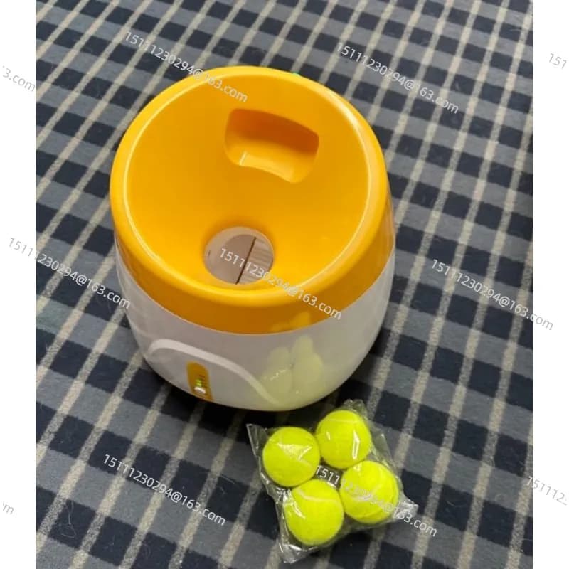 Palla da salto automatica per animali domestici, lanciatore di palline per catapulta, giocattolo per cani, giocattolo per bulldog, macchina da tennis