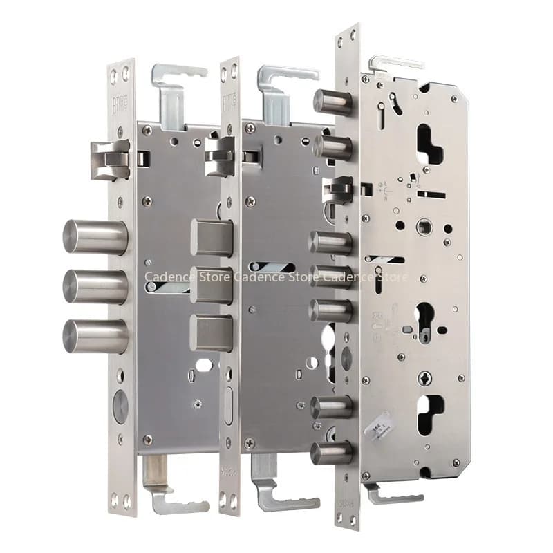24x240 6068 Corpo serratura di sicurezza Struttura ingranaggi interna in acciaio inossidabile 304 Anti bloccaggio per serratura intelligente con impronte digitali