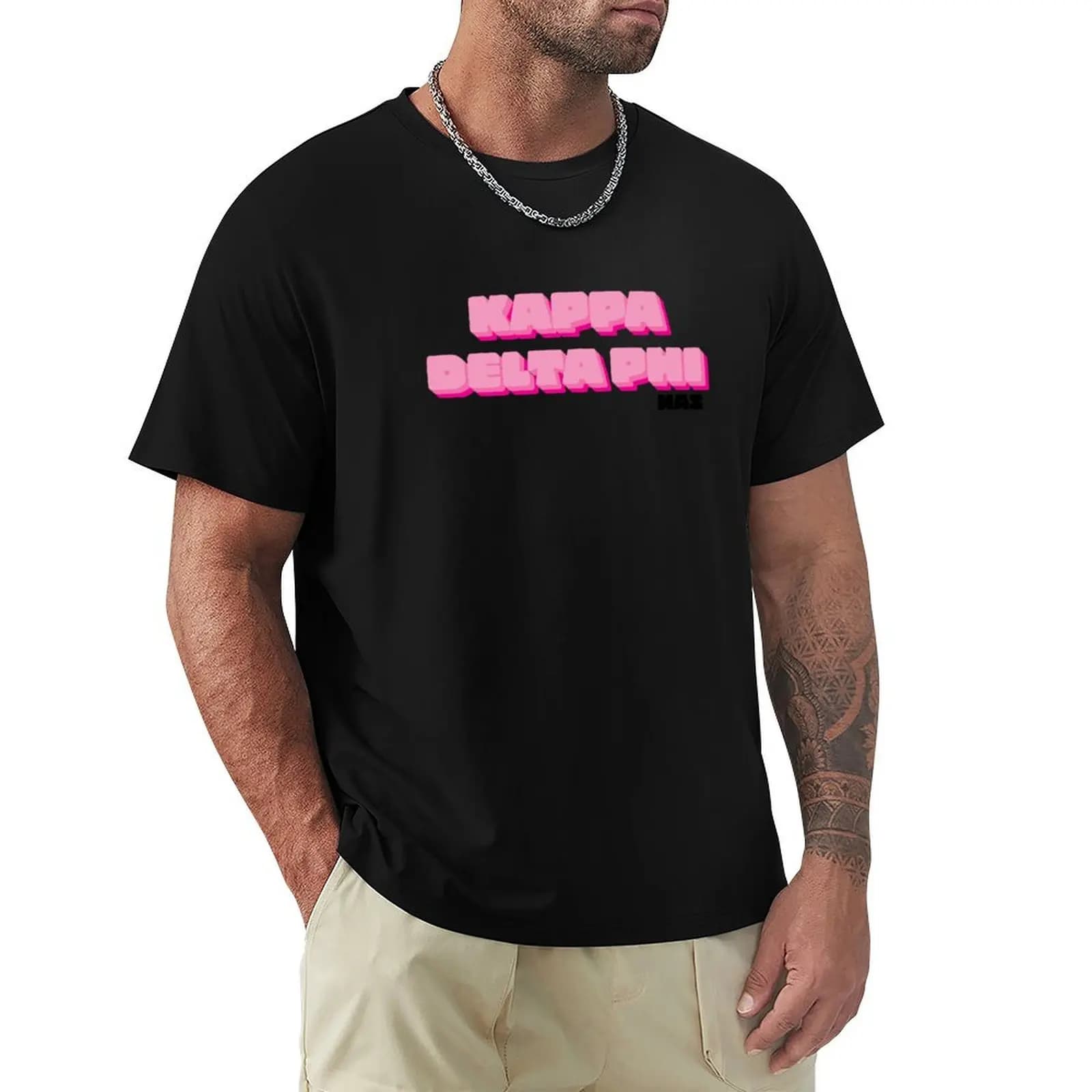 T-shirt KDPHI NAS T-shirt semplice di grandi dimensioni