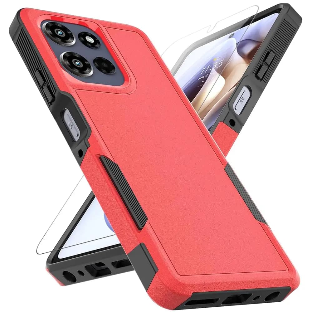 Custodia per Motorola Moto G Power 2026 / Moto G Power 2025: Cover Protettiva a Doppio Strato, Robusta e Antiurto per Cellulare