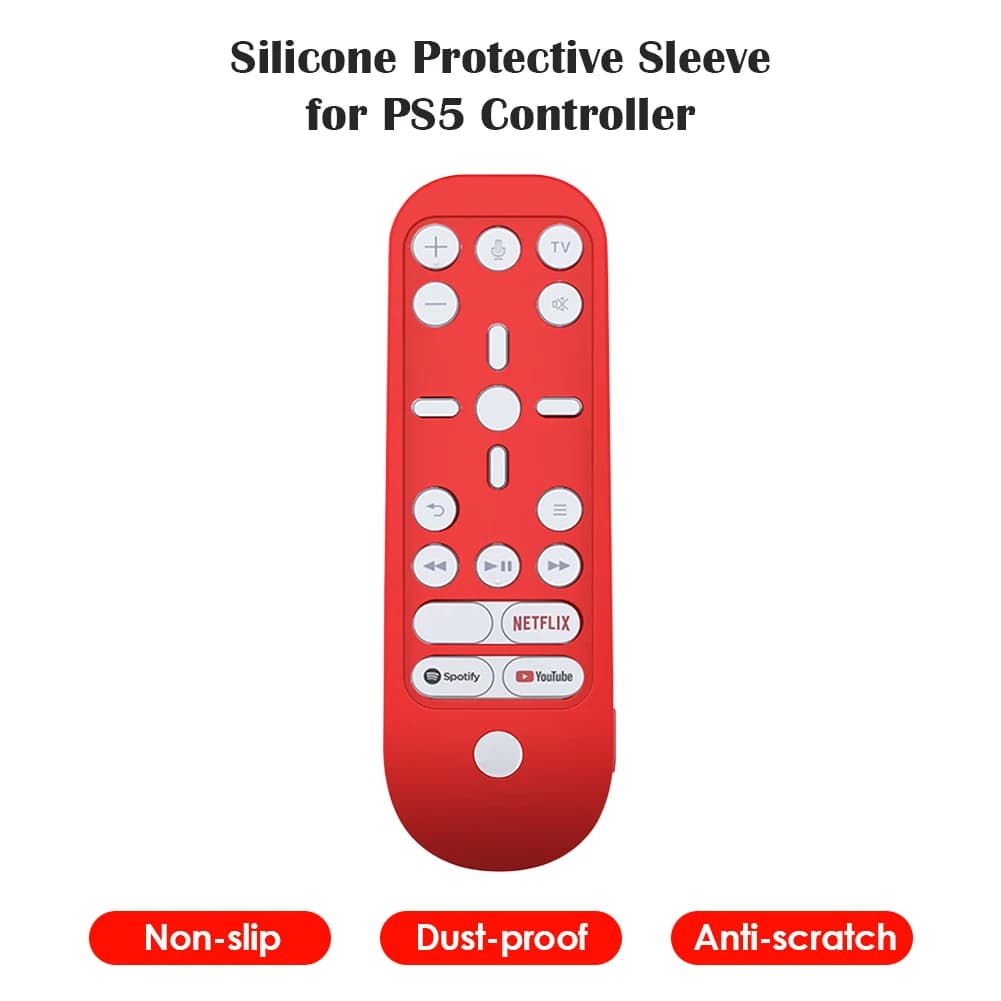 Custodia in silicone per telecomando per console di gioco Custodia antiurto per accessori remoti multimediale PlayStation 5 PS5