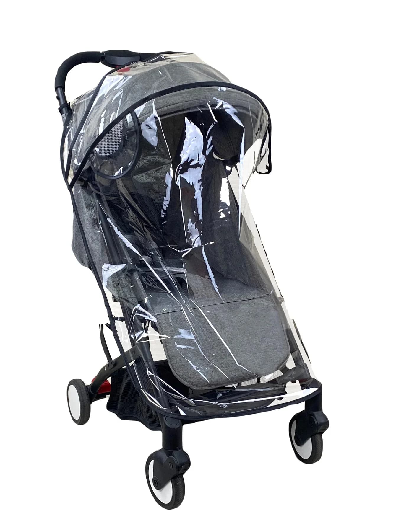 Copertura antipioggia universale per passeggino, copertura impermeabile in EVA compatibile con gli accessori per passeggino Babyzen Yoyo2 Yoya