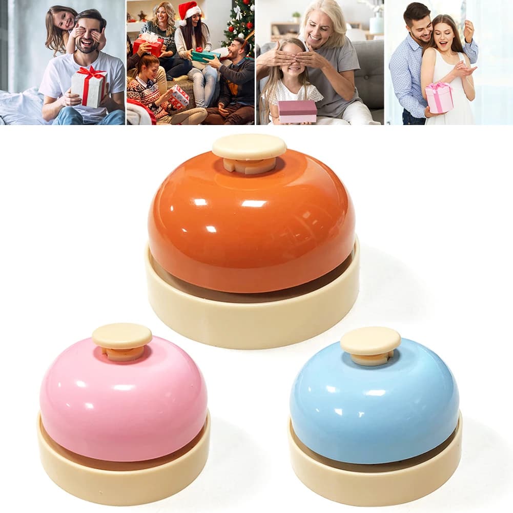 Ospiti ristorante ordine Bell Bar Counter Ring Single Bell Hotel Counter Desk Bell Ring per ristorante Kitchen Bar