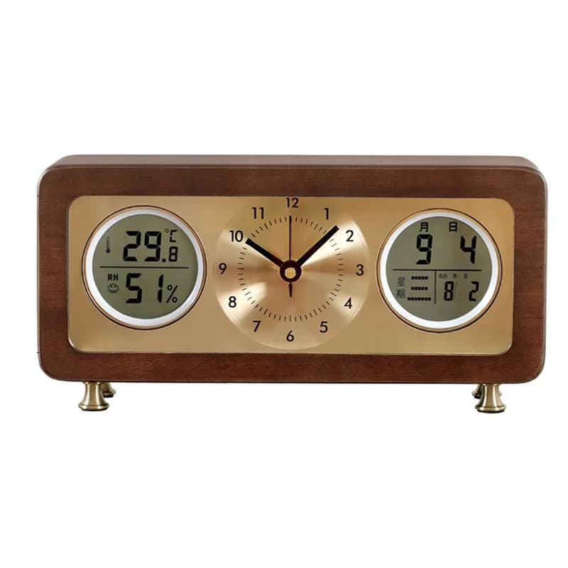 Nuovo orologio da tavolo a pendolo creativo cinese, ornamento da tavolo moderno e silenzioso per soggiorno