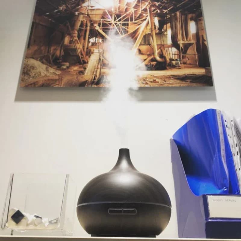 TUYA WIFI 400ml Aroma Umidificatore Diffusore di oli essenziali Aromaterapia Elettrico Ad ultrasuoni creatore di nebbia fredda per ufficio casa