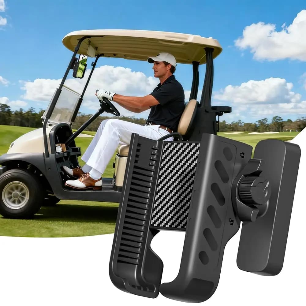 Supporto Magnetico per Telefono da Golf Car Compatibile con iPhone/Galaxy/Google Pixel, Adatto per EZGO Club Car Yamaha, Ultra Resistente M