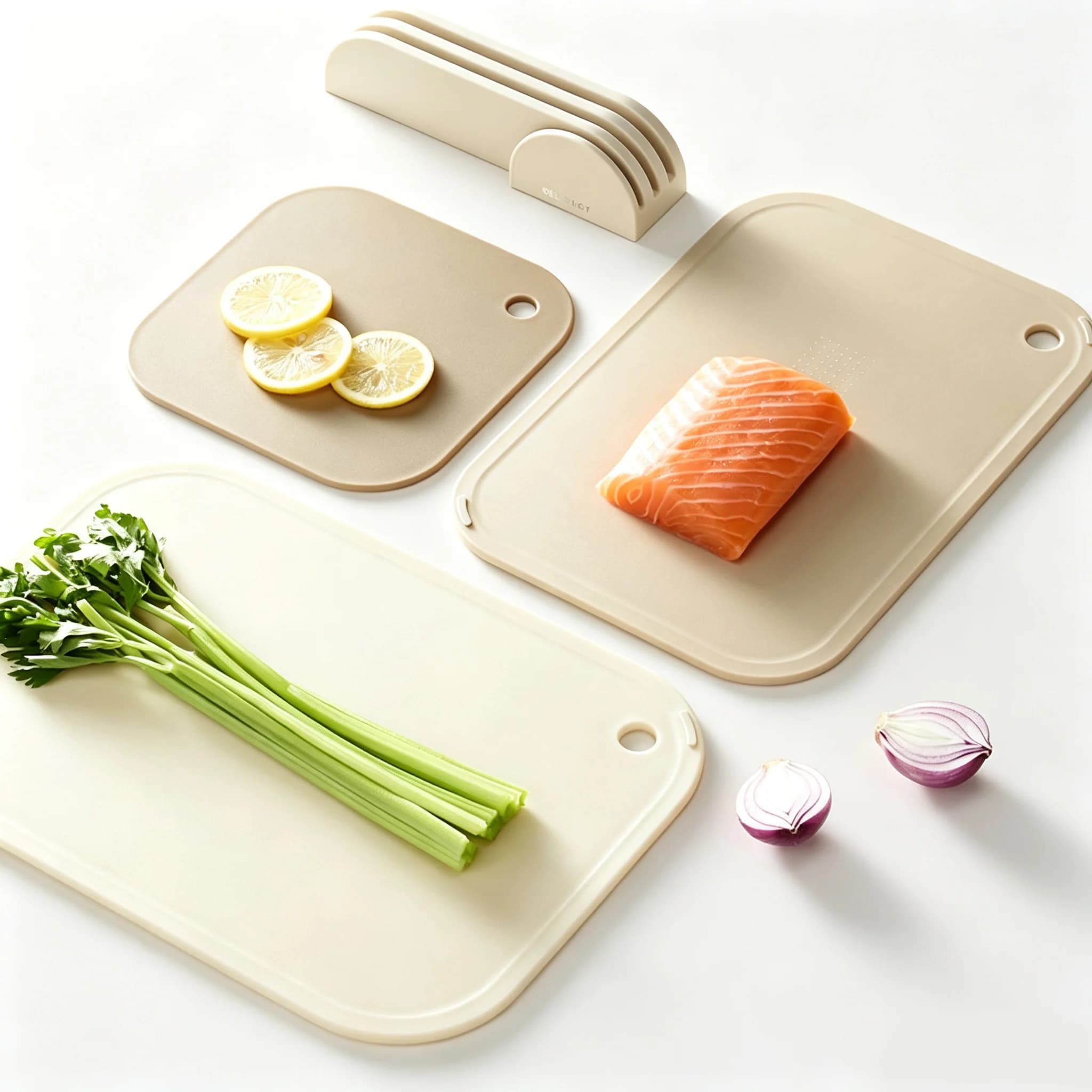 White cutting board, antibacterial chopping board, baby food cutting board, fruit cutting board, plastic chopping cutting board