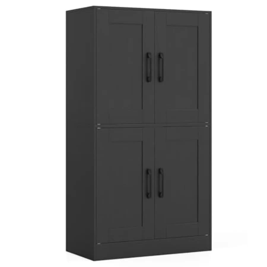 Bathroom furniture 43.5 with doors, Adjustable shelves, Kitchen device, Self-supporting organizer for living