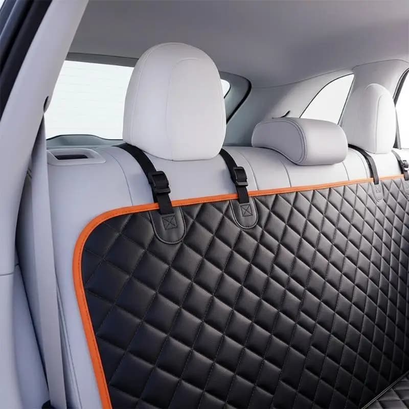 Premium Pet Car Seat Cover Waterproof Nonslip Protector for Dogs Cats Family Vehicle Trips and Journeys