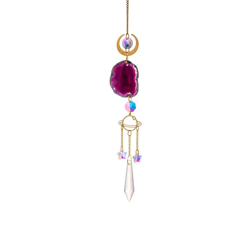 Finestra colorata per la casa Arcobaleno Prisma Palla Sun Catcher Rainbow Maker Decorazione da appendere