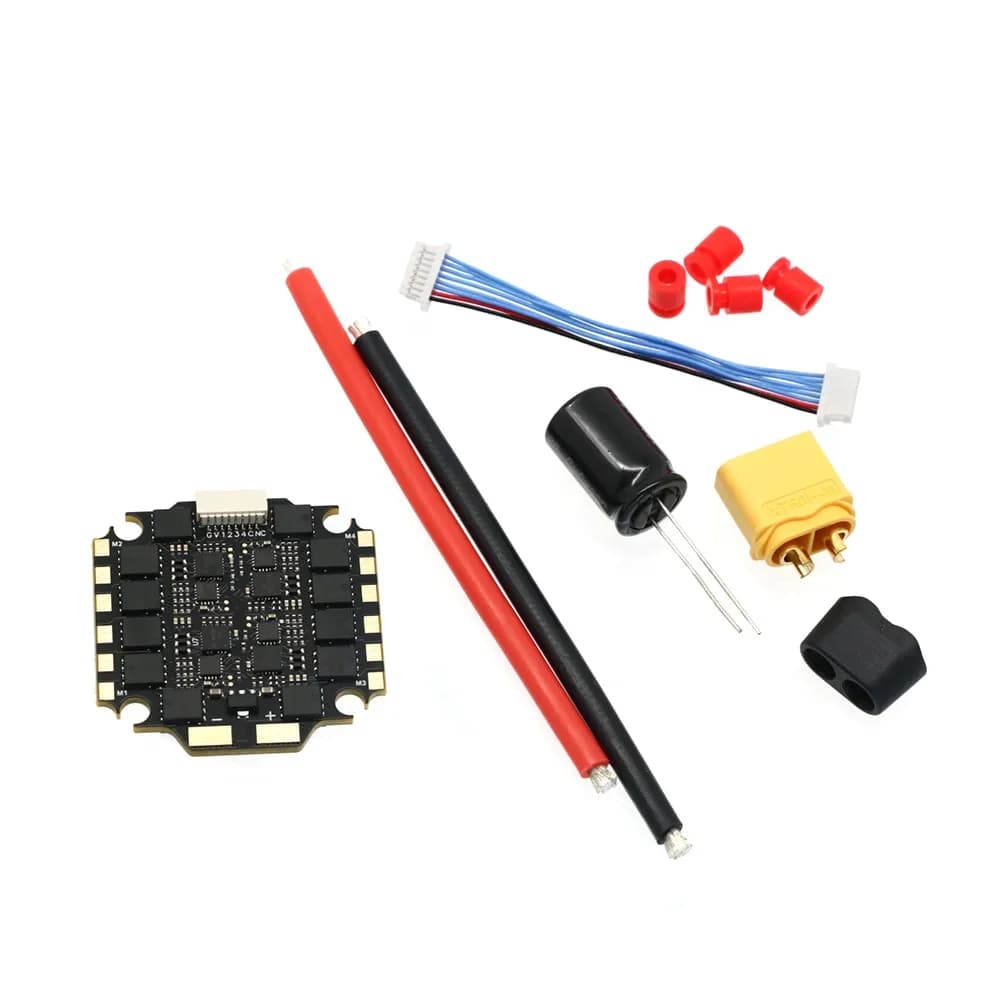 AneegFpv 45A / 65A 4in1 ESC BLHeli s 2-6S Lipo for racing drone model FPV Freestyle 5 inch 7 inch 10 inch