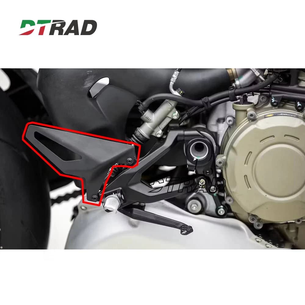 Per DUCATI Panigale V4S V4R Streetfighter V4 V2 18-24, Protezioni per Pedali in Fibra di Carbonio, Accessori Moto, Protezioni per Pedale del Freno