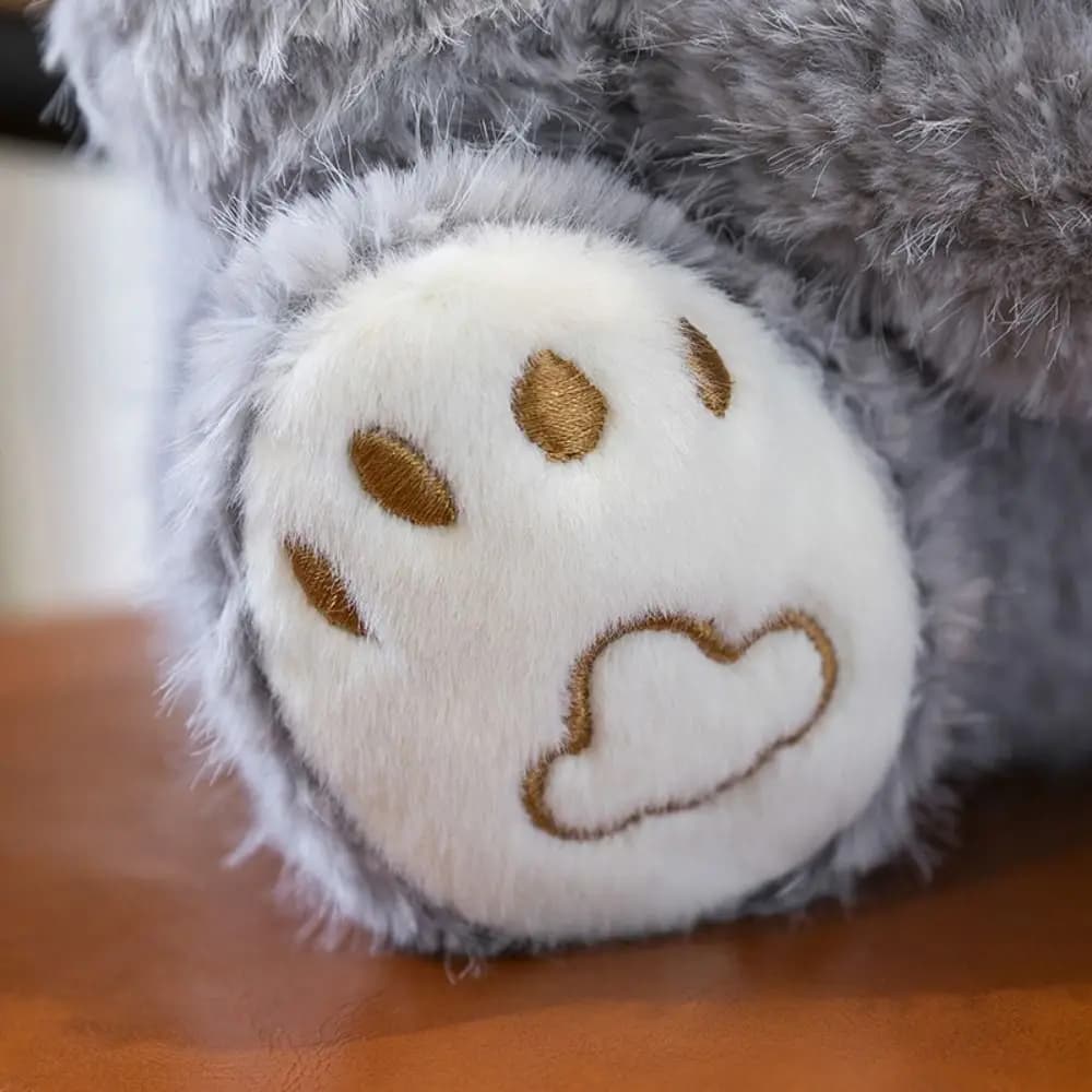 Orsetto di peluche gigante con zampe grandi, collezione Accompany Holding Love Bear, 28/38 cm, regalo animale