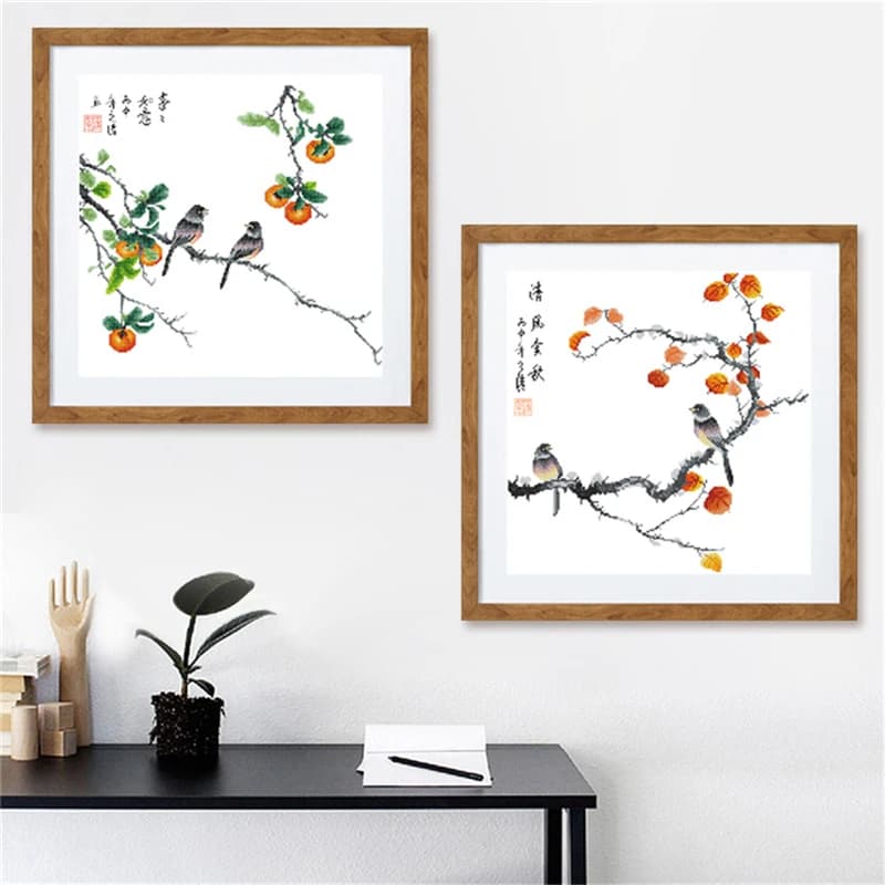 ZZ4590 For Needlework Kit NOT PRINTED Cross Stich Painting Set Cross Stitch Kits Cross-stitch Embroidery Set Stitch Kits Cross