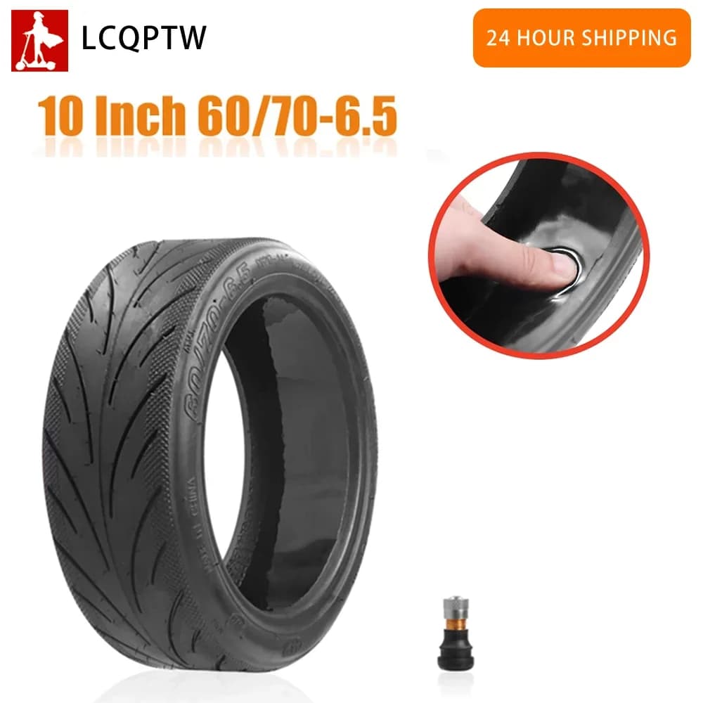 60/70-6.5 Pneumatico autoriparante per Ninebot Max G30 Scooter Scooter elettrico Tubeless Pneumatico a vuoto a prova di esplosione con parte ugello