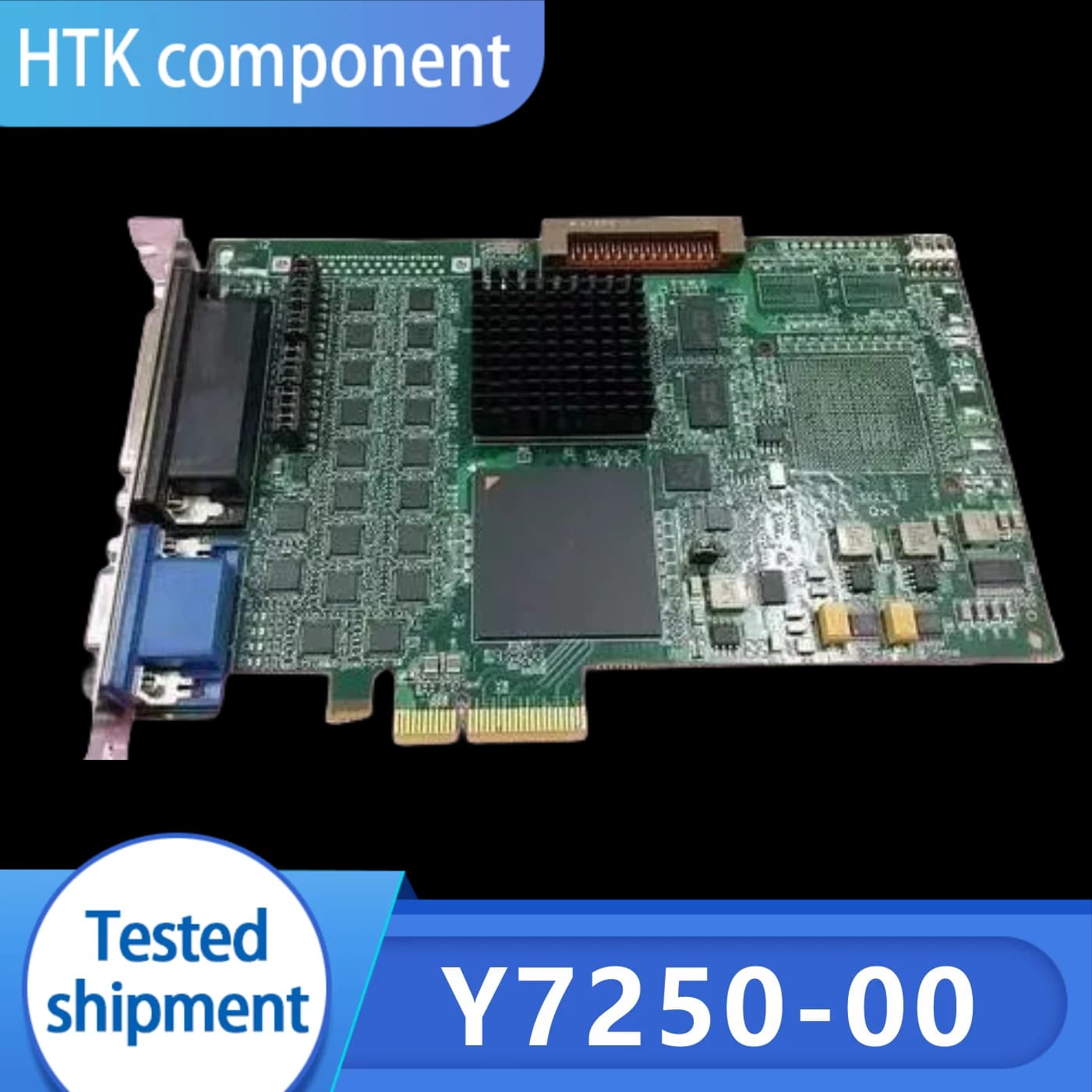 Scheda di acquisizione immagini PCI-E MORQ/16VD Y7250-00 Rev.A testata al 100% e funzionante