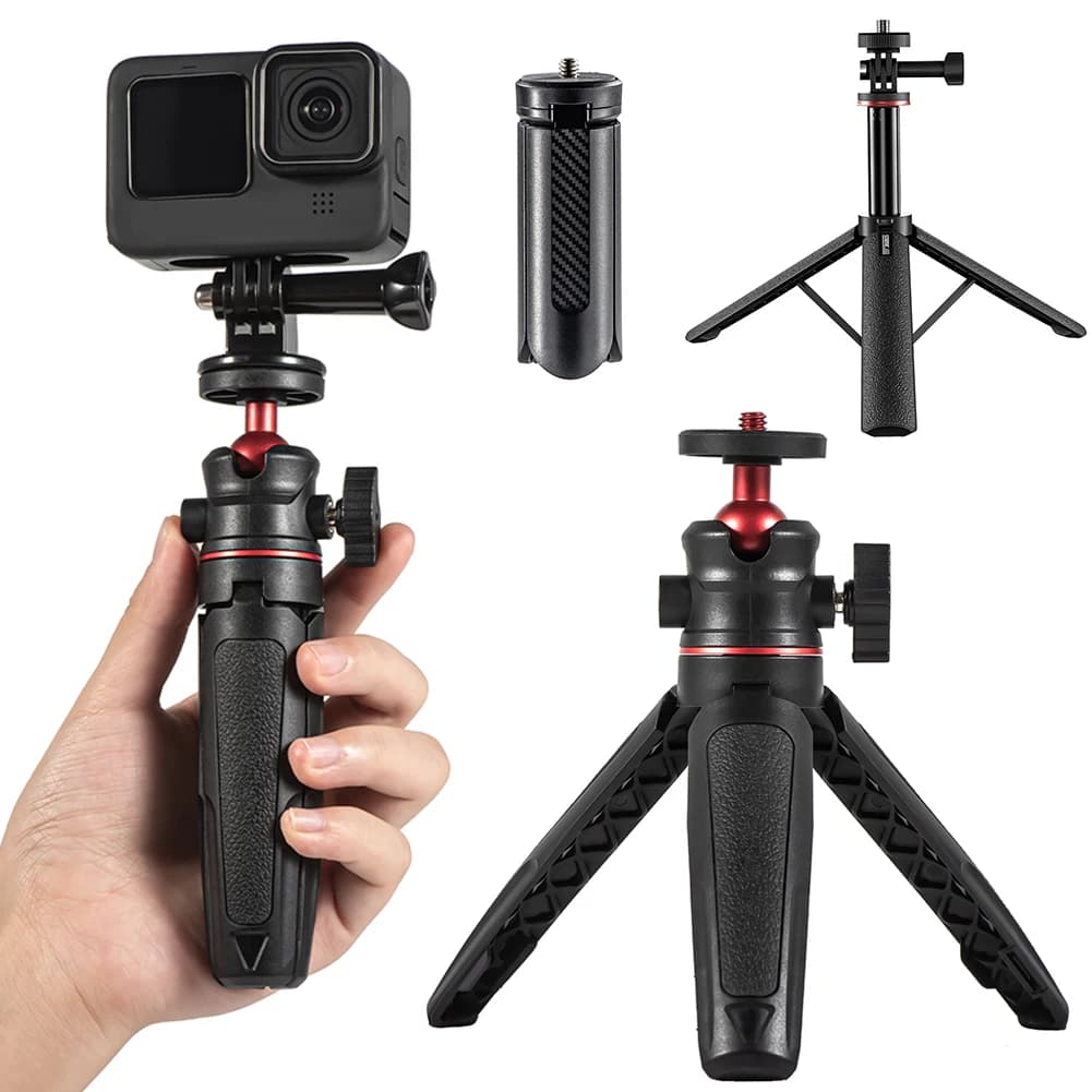 Asta di Prolunga per Selfie Stick, Asta Estensibile Portatile con Treppiede per GoPro Hero13/ X4/ Action 5 Pro