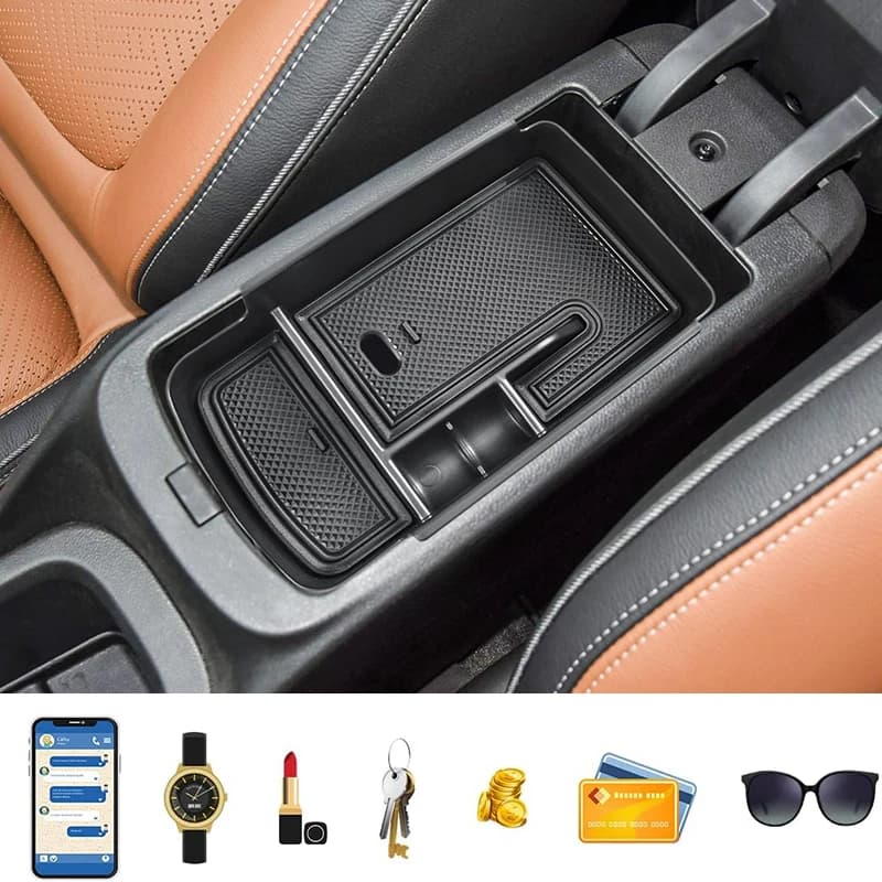 Scatola di immagazzinaggio bracciolo per 2024 Chevy Trax / 2024 Buick Encore GX Car Center Console Organizer Vassoio Accessori Scatola di immagazzinaggio bracciolo