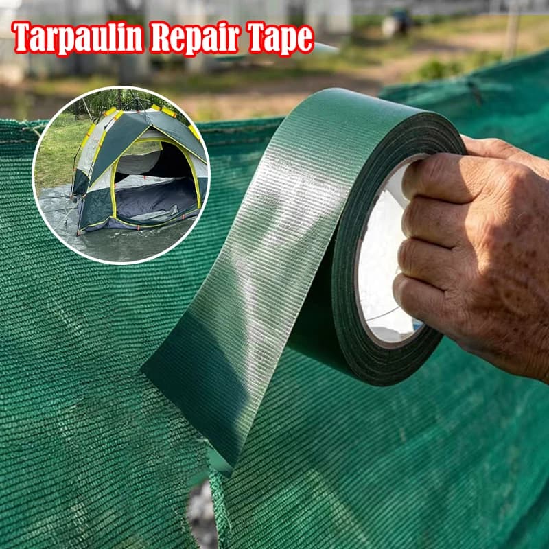 10M Camping Tent Repair Tape Waterproof Multifunction Ultra-Strong Repair Patch Tape Fits For Canvas Boat Covers Tent Repair