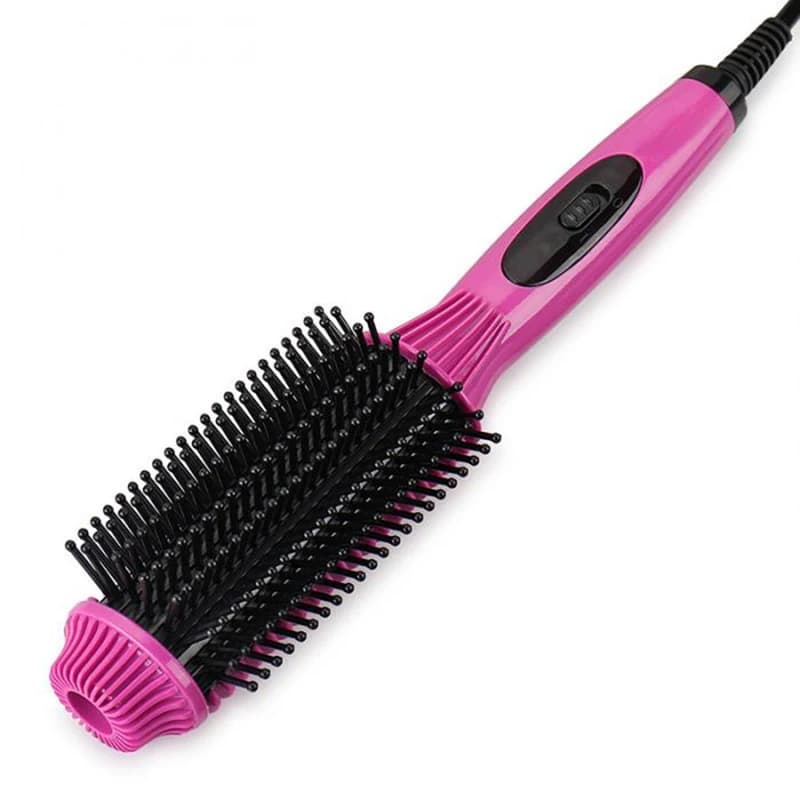 diSIMPLE di Hair Plate Bigodino Pettine 2 in 1 Straightening Curling Curling Pettine Anti-coating Styler Straight Volumes Hair Beauty Tool Fm88