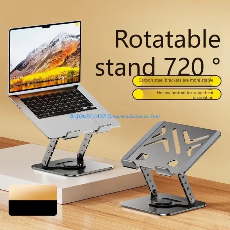 Staffa per laptop pieghevole Staffa per laptop portatile Dissipazione del calore a 360 gradi