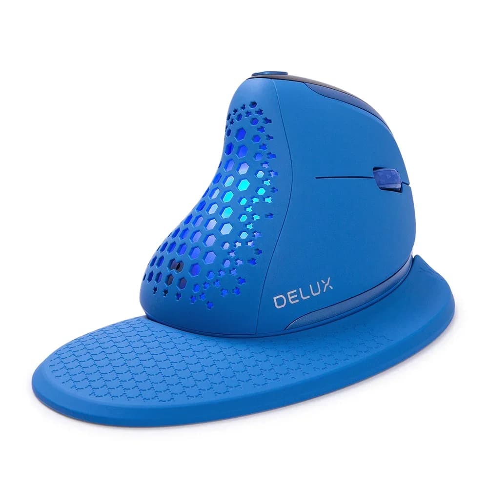 M618XSD Seeker Mouse rimovibile ricaricabile 1000ma con schermo OLED ricevitore USB ottico 4000DPI e mouse con cavo di tipo C