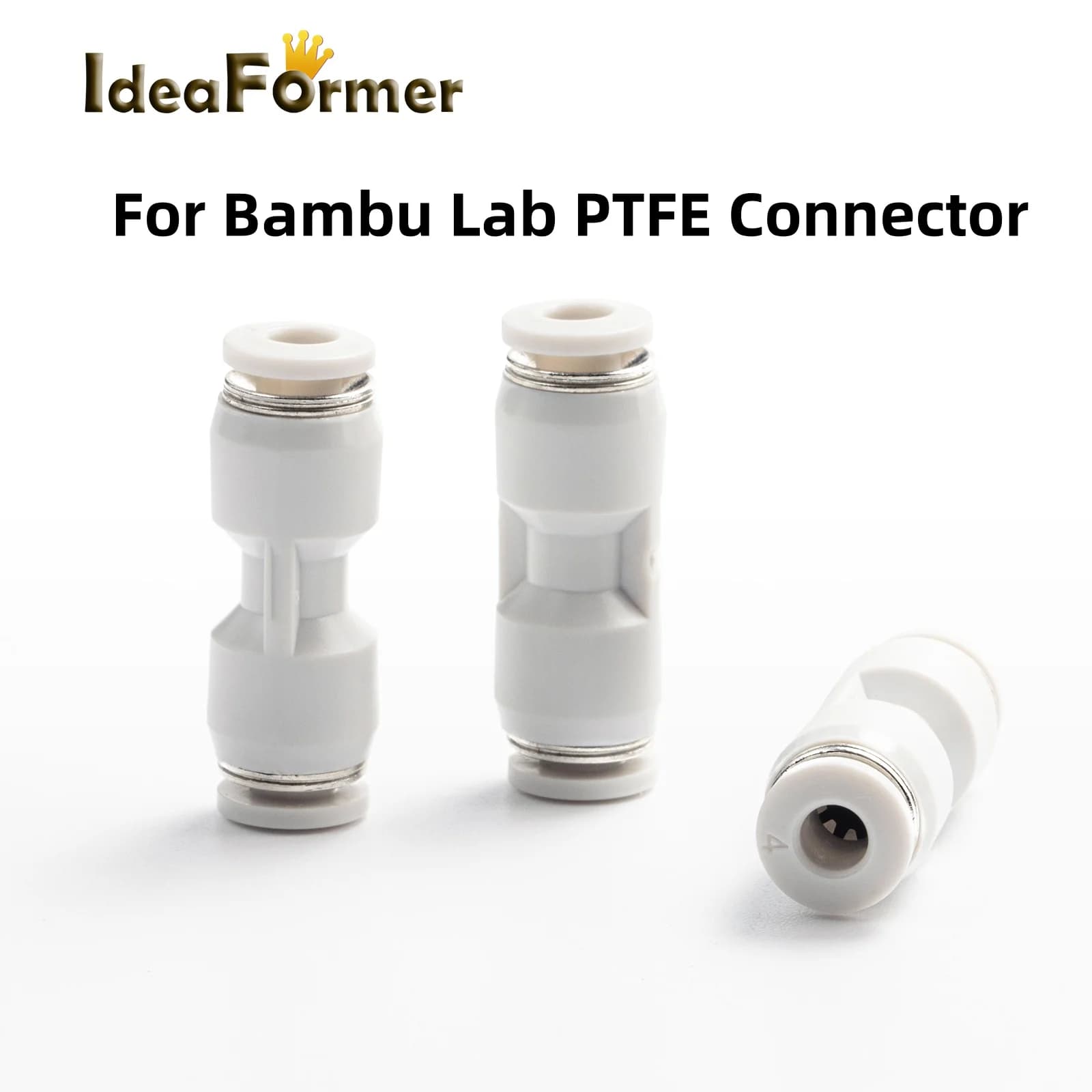 Parti della stampante 3D per Bambu Lab P1P P1S X1 X1C X1E A1 PTFE Tubo Connettore Pneumatico 1.75mm Filamento Splitter Bambulab Ptfe Raccordo