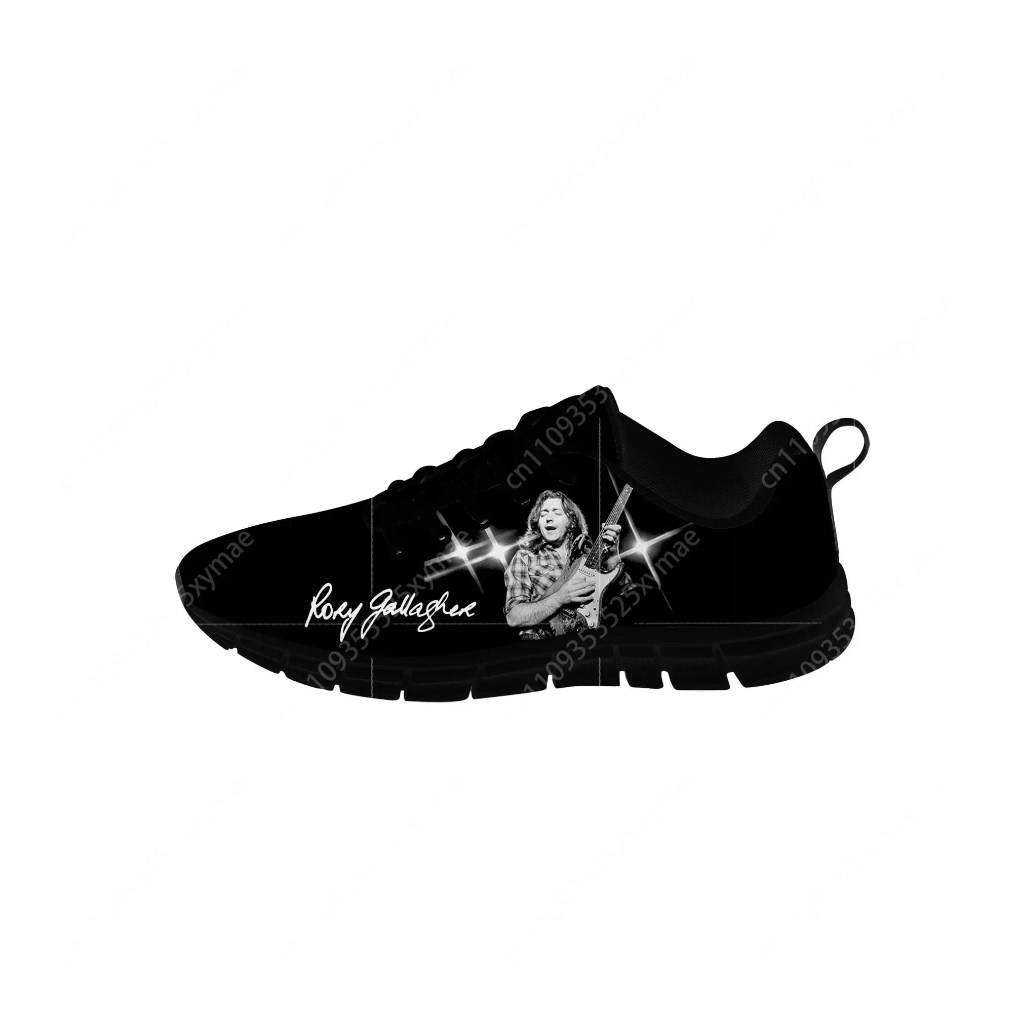 RORY GALLAGHER Sneakers da uomo, da donna, per adolescenti, scarpe casual, scarpe da corsa in tela, stampate in 3D, traspiranti, leggere, scarpe traspiranti