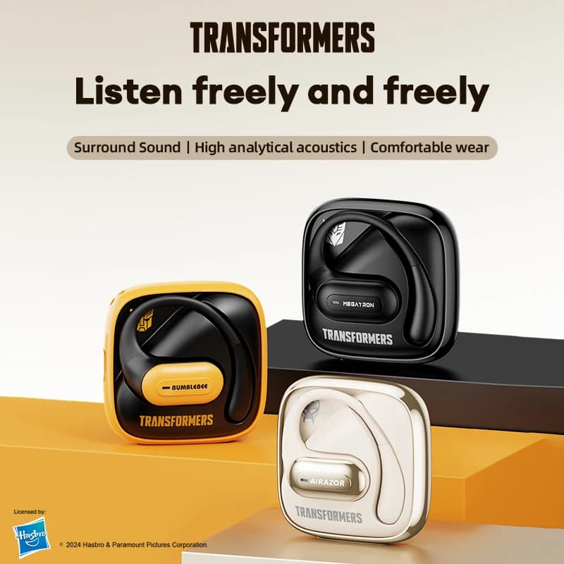 TRANSFORMERS TF-T59 OWS Auricolari Bluetooth Suono stereo Chiamata HD Auricolari Sport Musica Cuffie a lunga resistenza Genuino
