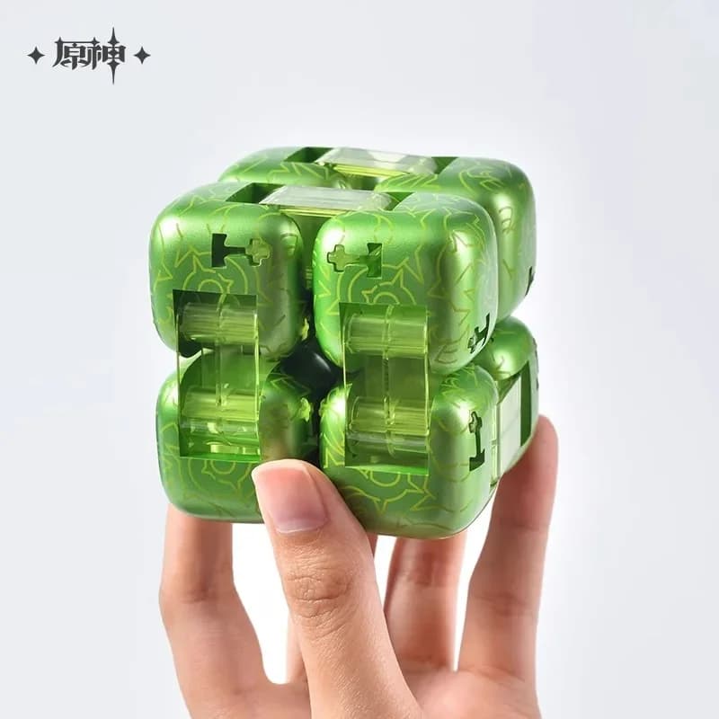 Hot1948 mihoyo gioco originale ufficiale muslimagget Cube Spinner Fingertip Building Block mattoni giocattolo Puzzle assemblaggio