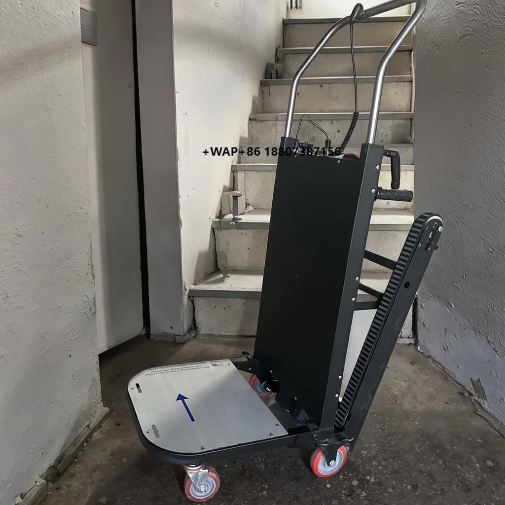 Carrello Elettrico Saliscale Super Resistente per Mobili Pesanti, Elettrodomestici e Materiali Edili – Ideale per Salire le Scale