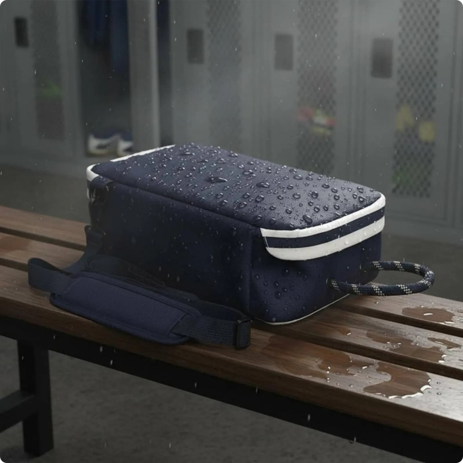 Borsa Impermeabile per Scarpe Facile da Pulire, Zaino per Scarpe Sportive, Contenitore per Attrezzatura Sportiva con Cerniera Robusta per Calciatori