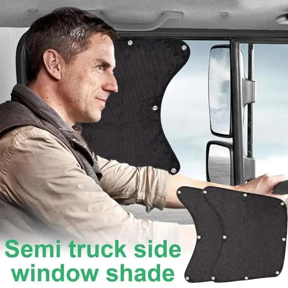 Parasole estivo per finestre laterali Semi camion VNL International RV Accessori Interni Protezione UV Schermi a rete A9J0