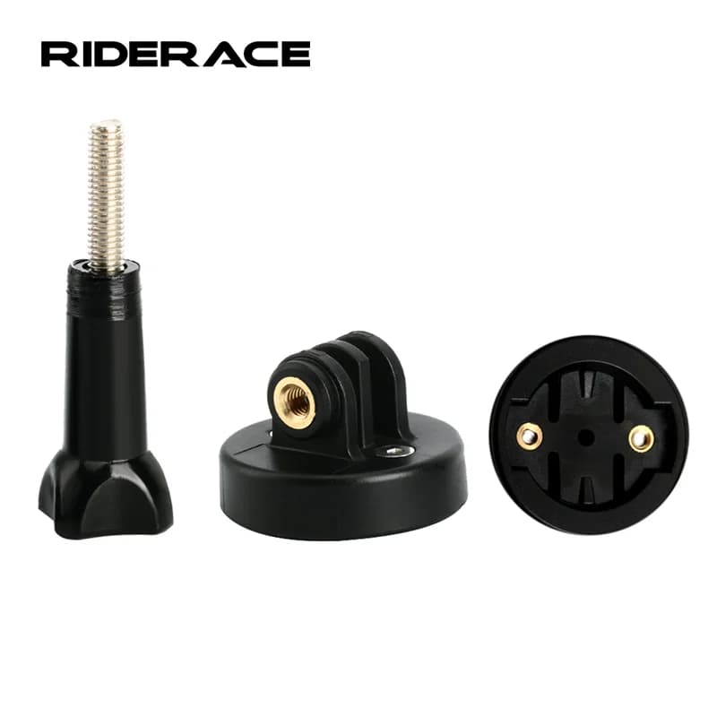 Bicycle Computer Base Adapter, Camera and Light Support, Compatible with Garmin Edge and Gopro, MTB Accessories