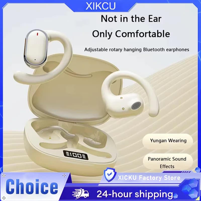 X93 tws Bluetooth Headset Wireless Headphones Rotating Headphones Wear painless Sports Waterproof Headphones