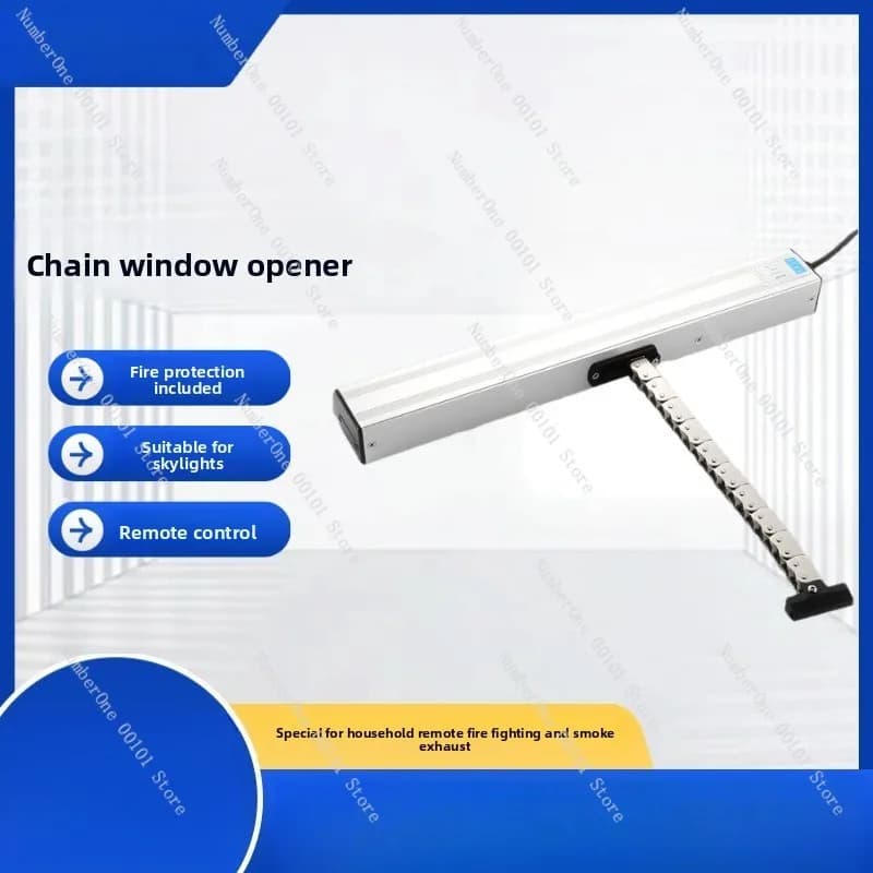 Chiudipavancristallo elettrico automatico con sensore pioggia con telecomando a catena