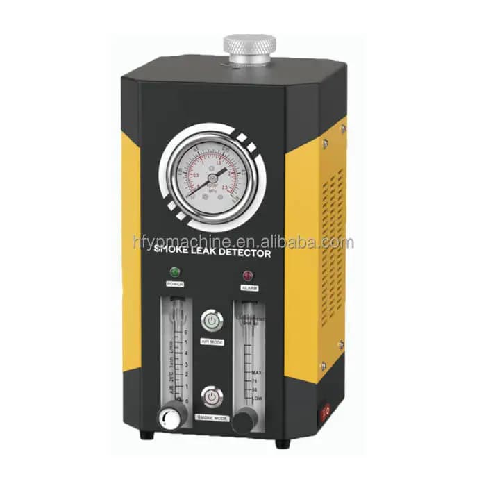 Tester per rilevatore di fumo automatico per auto 12V Macchina per fumo diagnostica per auto Rilevatore di perdite di fumo automobilistico per perdite di sistema Evap