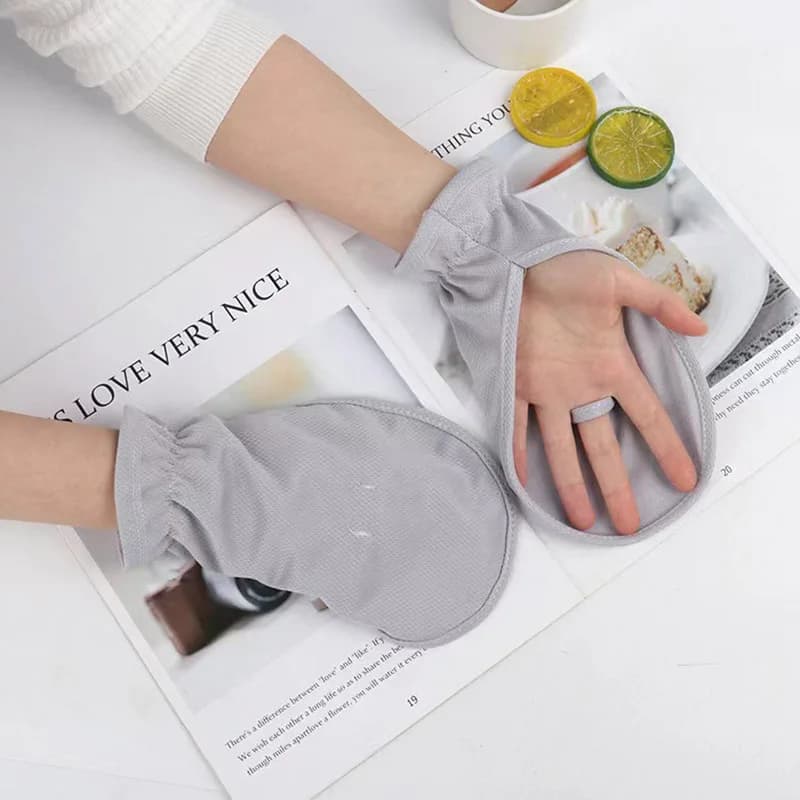 Fingerless Sunscreen Gloves for Women Men Summer UV Protection Sunscreen Driving Riding Gloves Outdoor Breathable Mesh Mittens