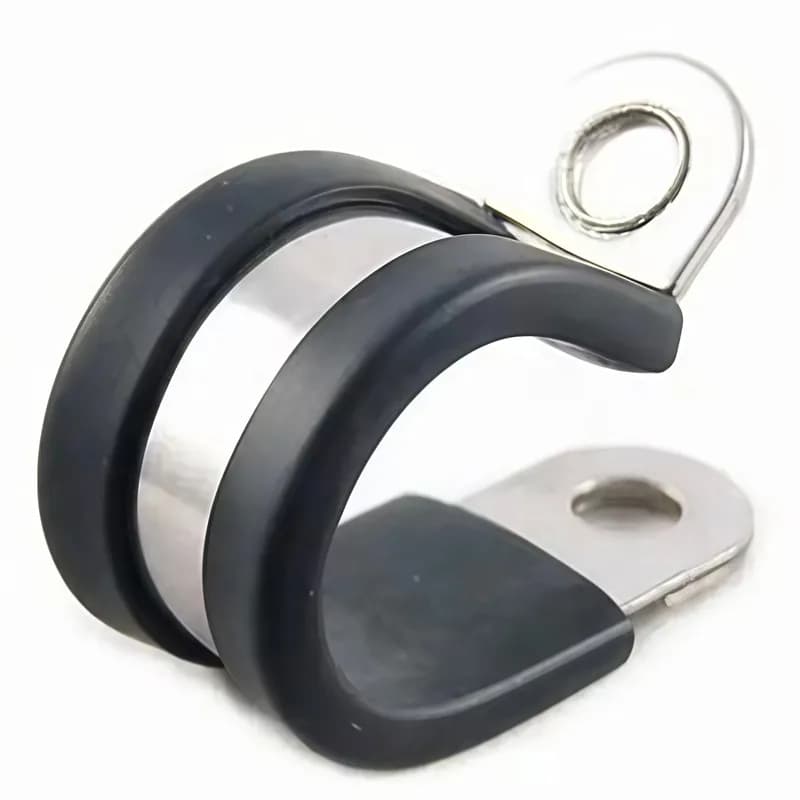 39 pcs M20 Rubber Lined Cushion Clamps, Rubber Cushion Liner for Cable Wire Management, Multipurpose, Versatile