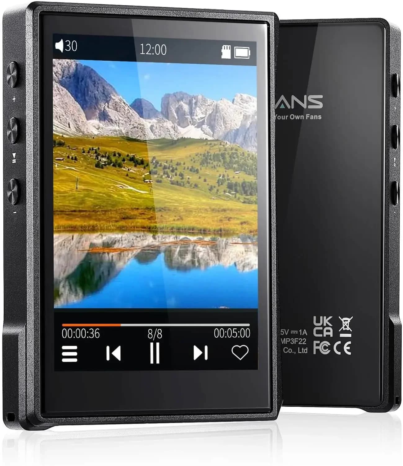Ultimo lettore MP3 Bluetooth Lossless DSD Lettore musicale audio digitale portatile Touch screen da 2,8 pollici
