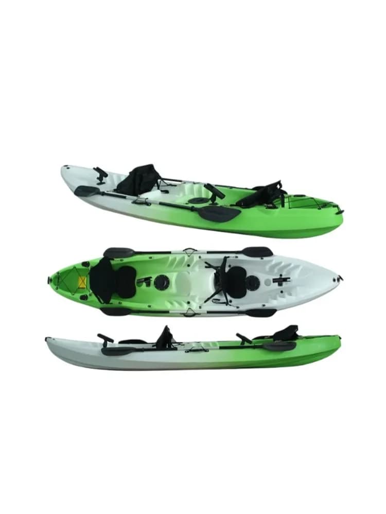 Kayak in Plastica Sit-On-Top 2026 Completo di Pagaia e Accessori