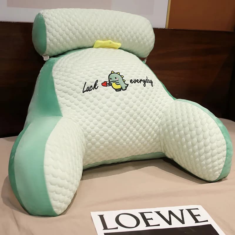 Cuscino Morbido e Fresco per Schienale Letto, Grande Cuscino per Divano con Perline di Ghiaccio, Supporto Lombare per Camera da Letto e Dormitorio