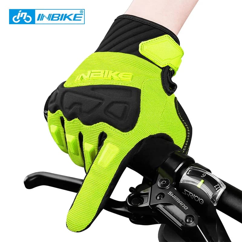 INBIKE Bike Gloves Full Finger MTB Road Bicycle Gloves Screen Touching Men Women Spring Summer Breathable Cycling Gloves