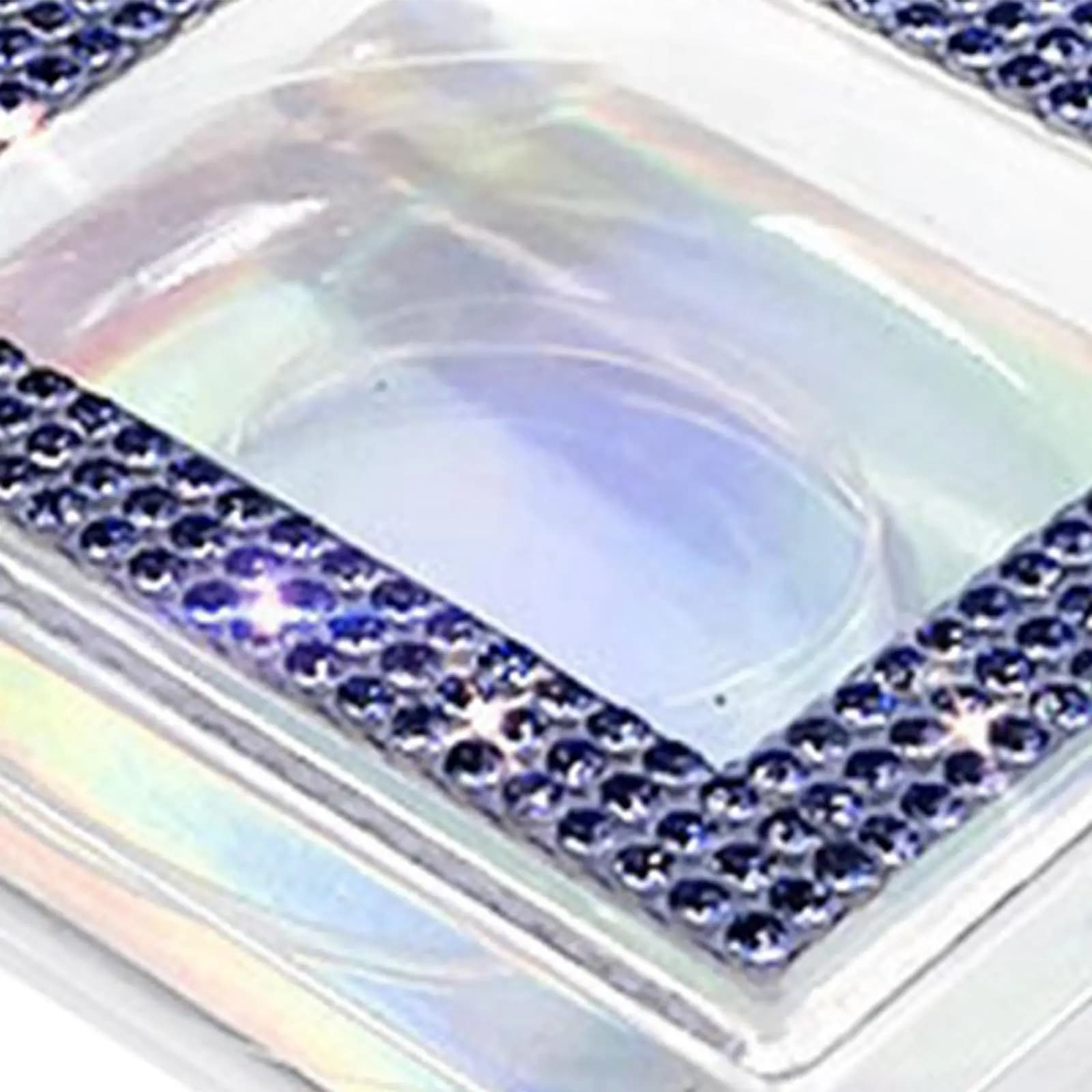 Contenitore Portatile 3D per Strass e Ciglia Finte, Scatola Vuota per Conservazione e Trasporto, Ideale per Viaggi