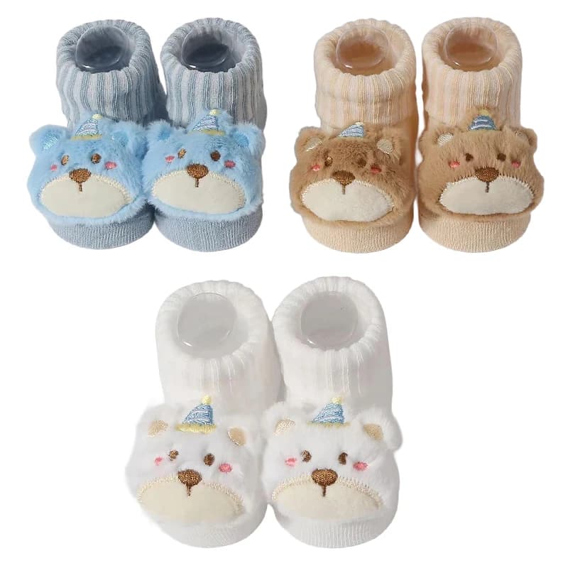 3 pairs/set socks for kids girls kids accessories for newborn animals cartoons clothes gift for kids stuff for kids breathable sock cotton