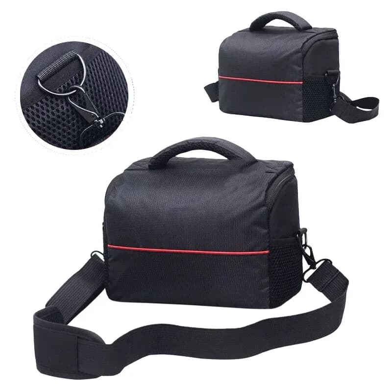 RF10 Borsa per fotocamera DSLR digitale moda Borsa a tracolla Custodia impermeabile Fotografia Borsa per foto per Canon Nikon Sony Borsa per obiettivo