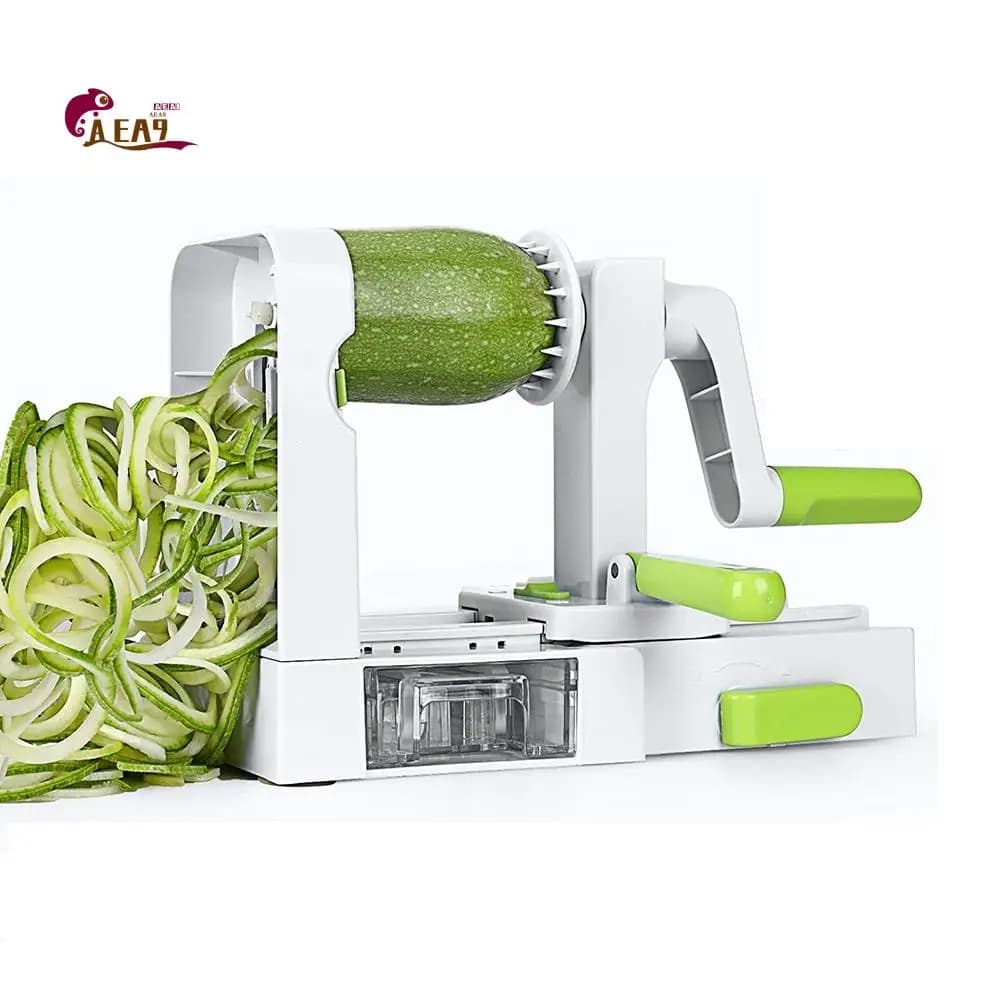 AEA9-Spiralizzatore Spiralizzatore Affettatrice Zoodles Maker Zucchini Noodles Maker Veggie Spiralizer Affettatrice a spirale Spaghetti Squash Maker